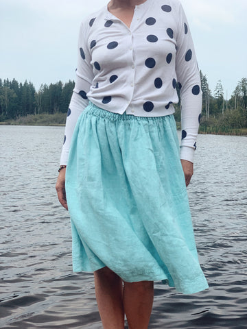 Extra soft ZEN skirt in Amber Brown shade