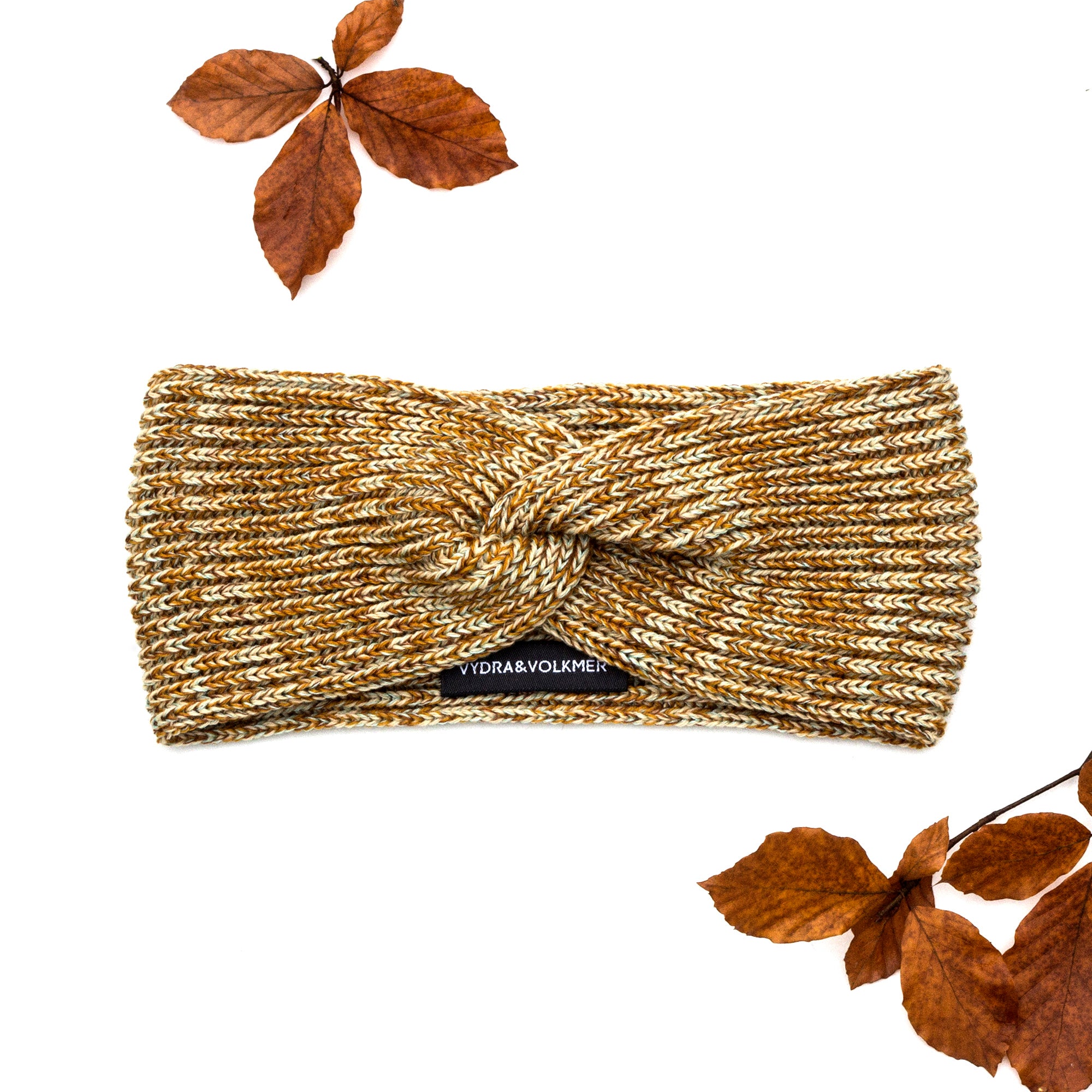 Merino čelenka Melange / perníčková