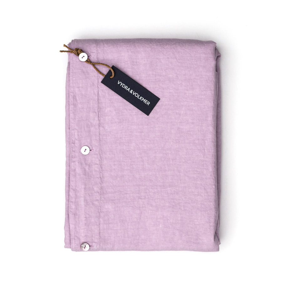 Extra jemné lněné povlečení v odstínu Lavender Frost - PREORDER