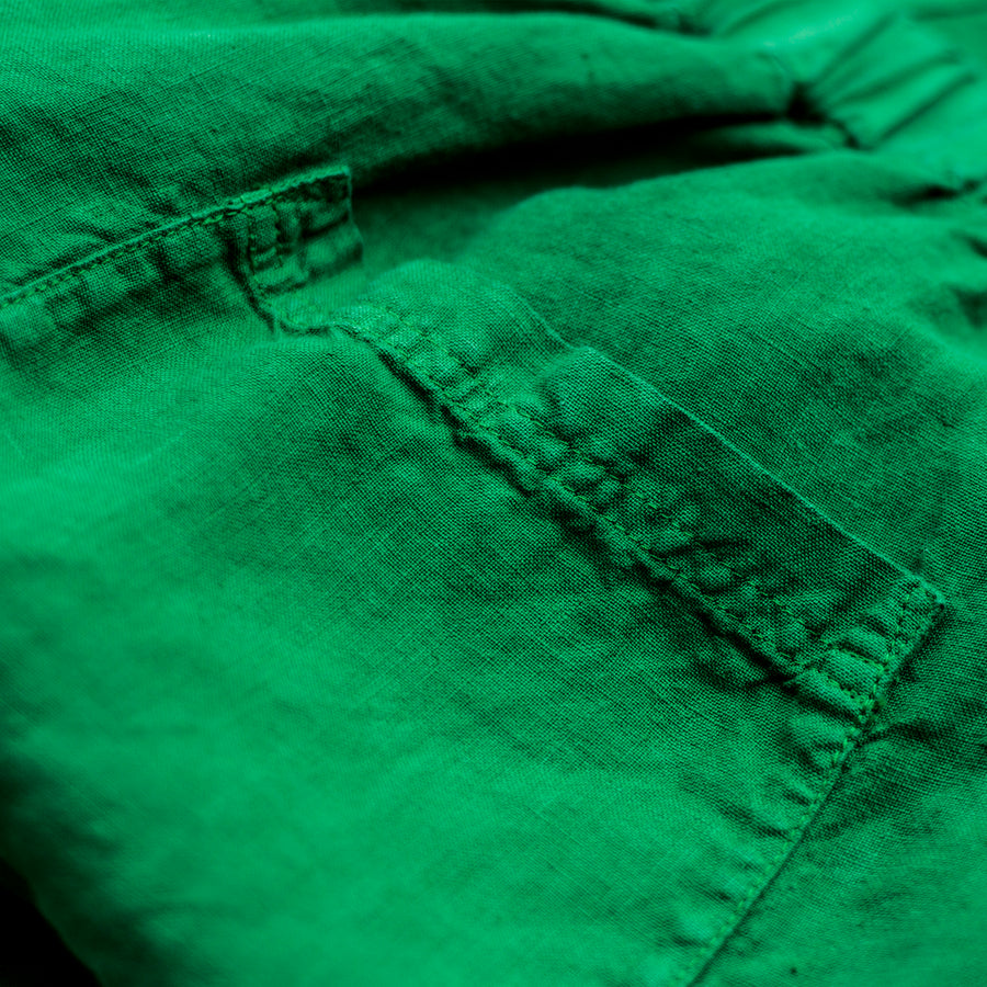 Extra jemné kalhoty v odstínu Jolly Green