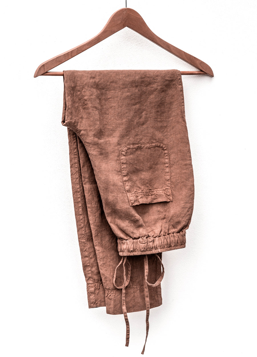 Extra fine trousers in Wood Thrush shade