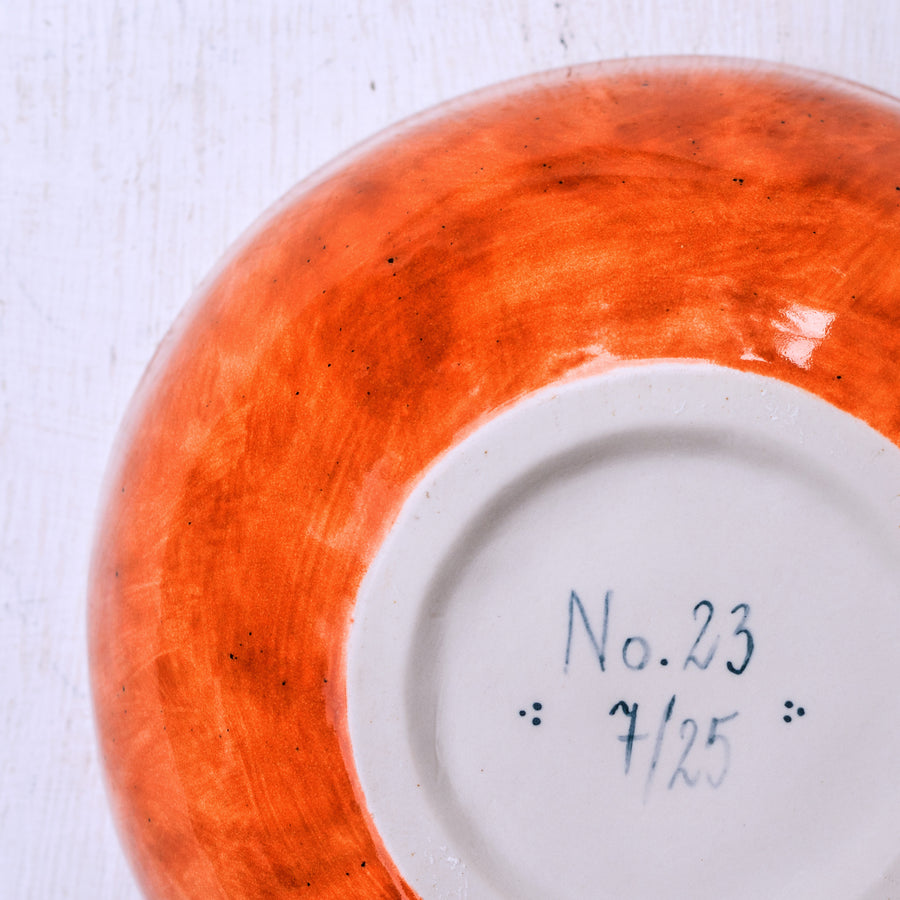 Porcelain breakfast bowl with rabbit No.31