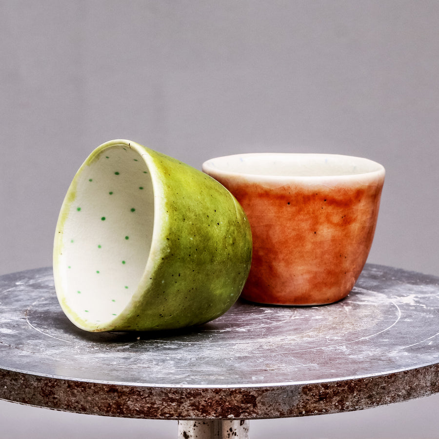 Porcelain espresso cups 90ml / set No.3
