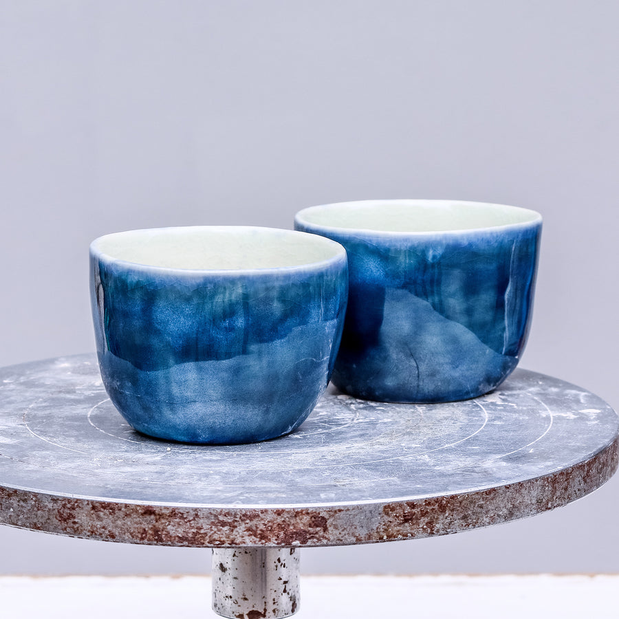 Porcelain espresso cups 90ml / set No.3
