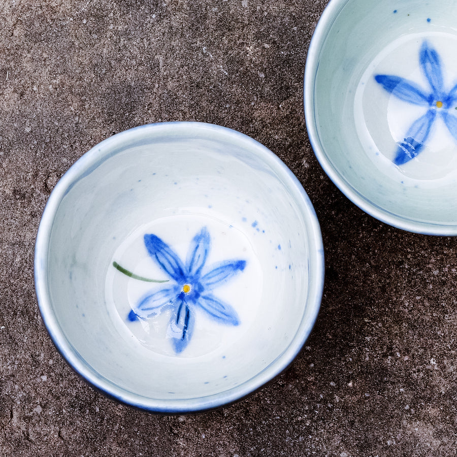 Porcelain espresso cups 90ml / set No.3