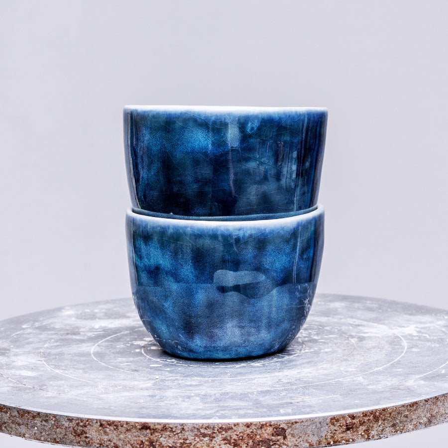 Porcelain espresso cups 90ml / set No.3