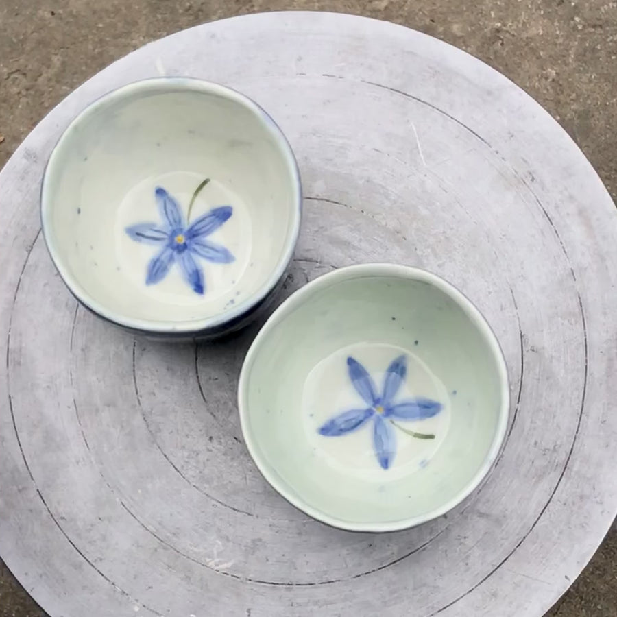 Porcelain espresso cups 90ml / set No.3