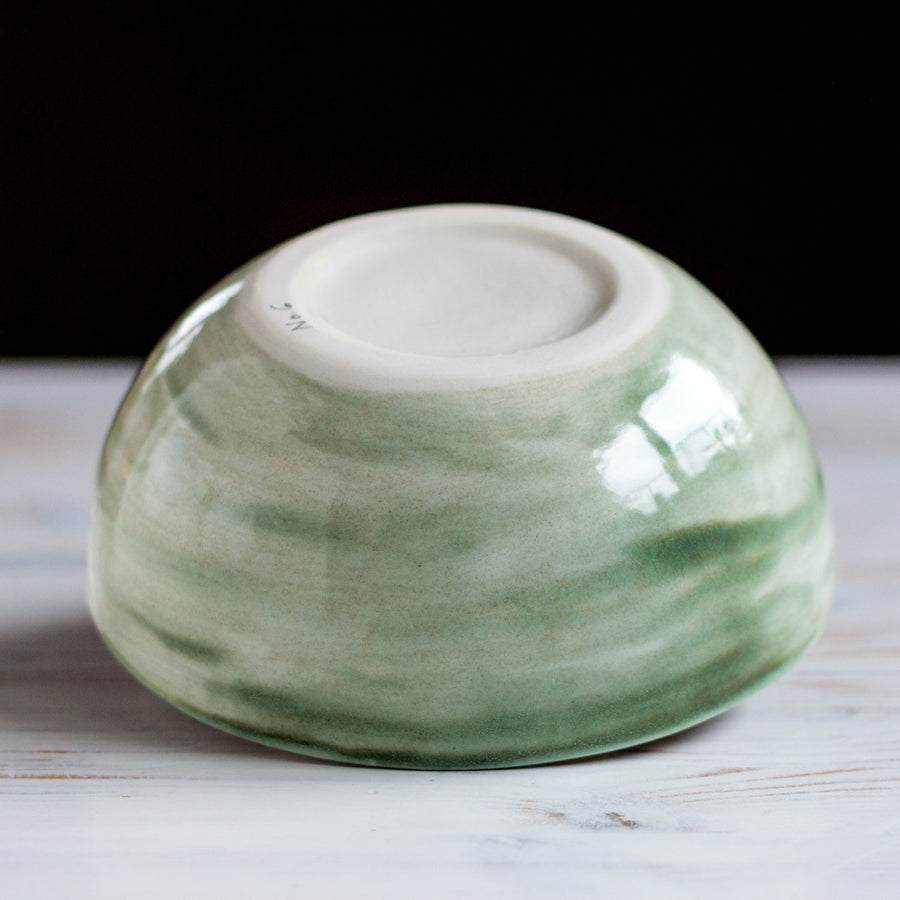 Porcelain breakfast bowl / collection with peas / No.6