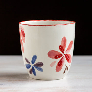 Porcelánový pohár velký / kolekce s jahodami / No.1