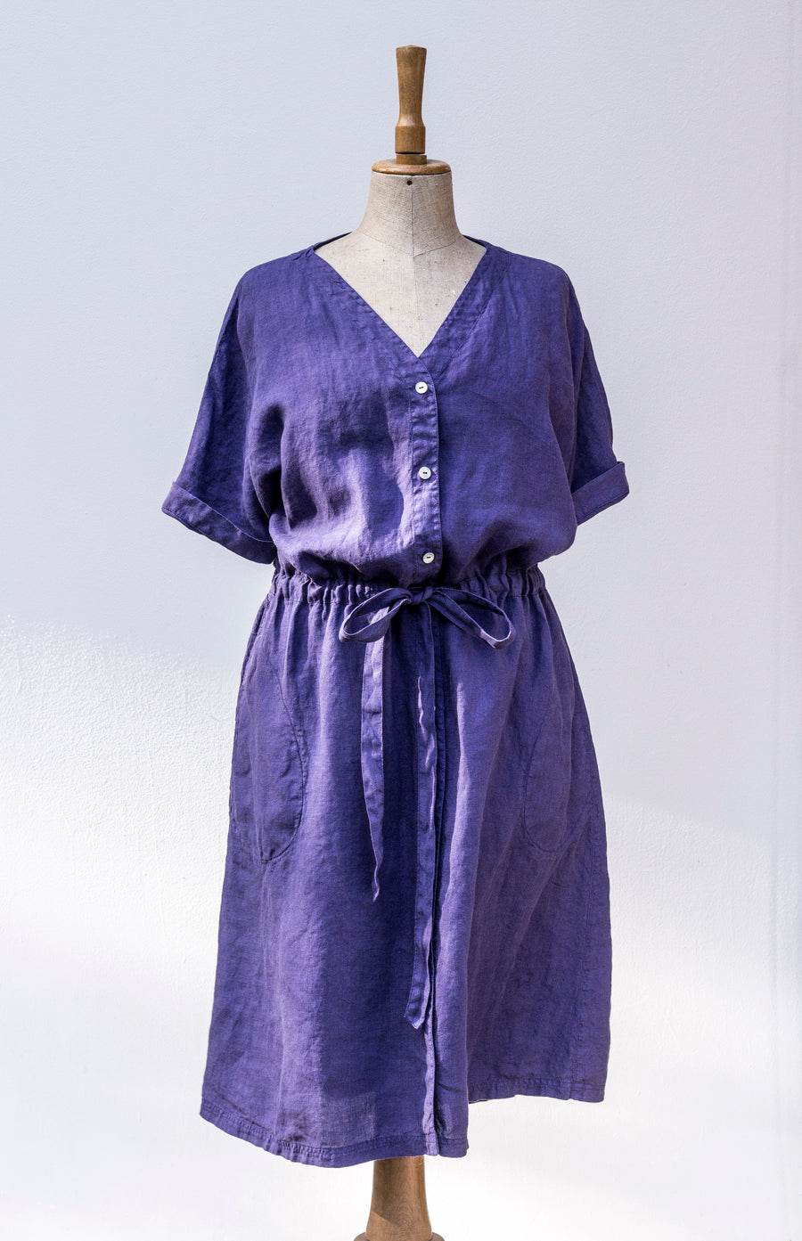 Extra soft shift dress in Orient Blue shade