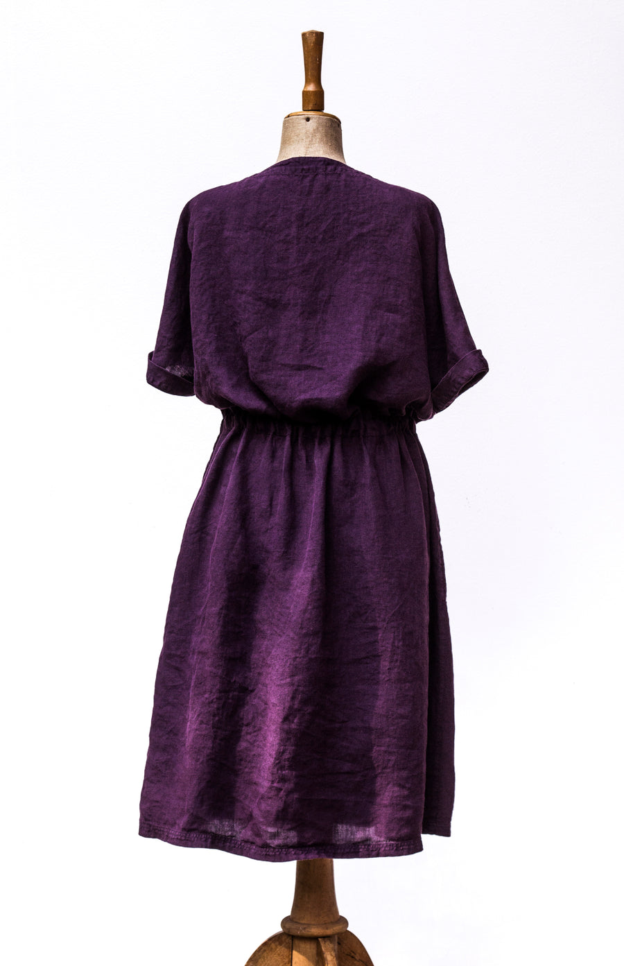 Extra soft shift dress in Shadow Purple shade