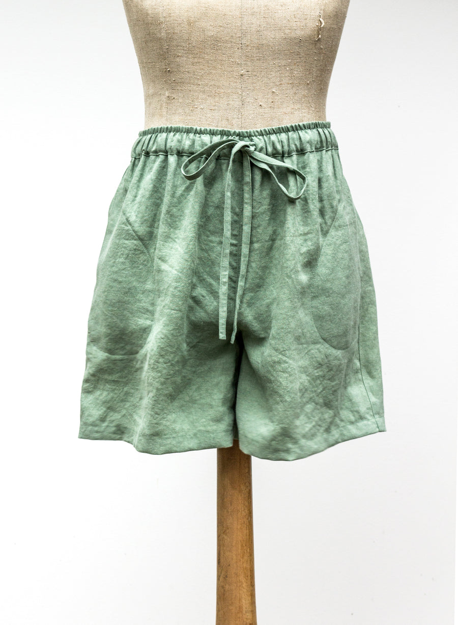 Extra soft airy shorts in a new cut in Aqua Foam shade