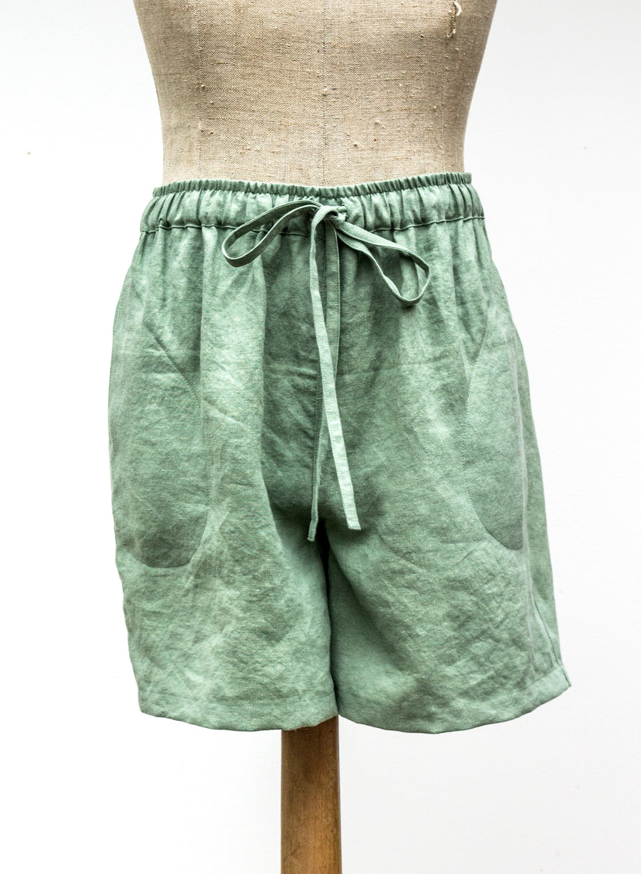 Extra soft airy shorts in a new cut in Aqua Foam shade