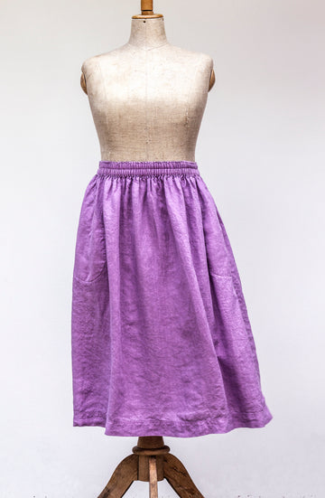 Extra soft ZEN skirt in Amber Brown shade