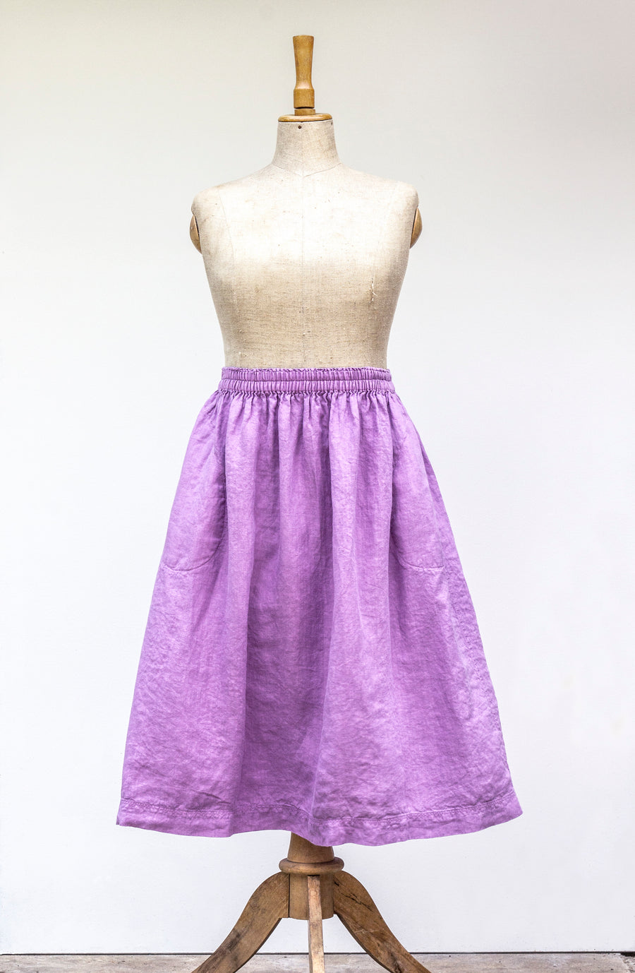 Extra soft ZEN skirt in Amber Brown shade