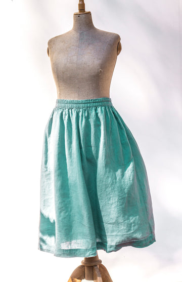 Extra soft ZEN skirt in Amber Brown shade