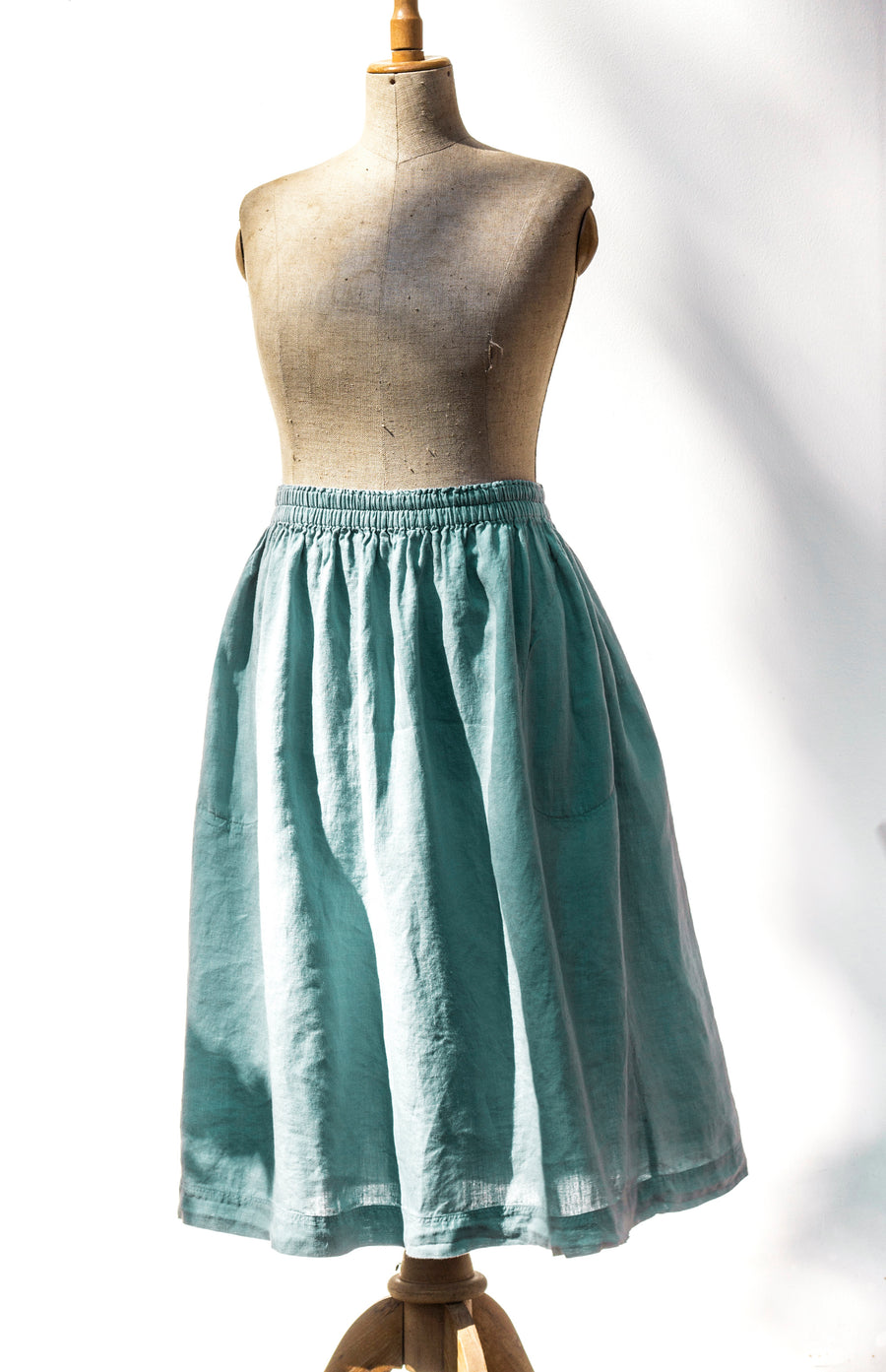 Extra soft ZEN skirt in Amber Brown shade