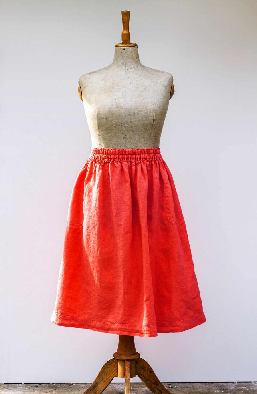 Extra soft ZEN skirt in Amber Brown shade