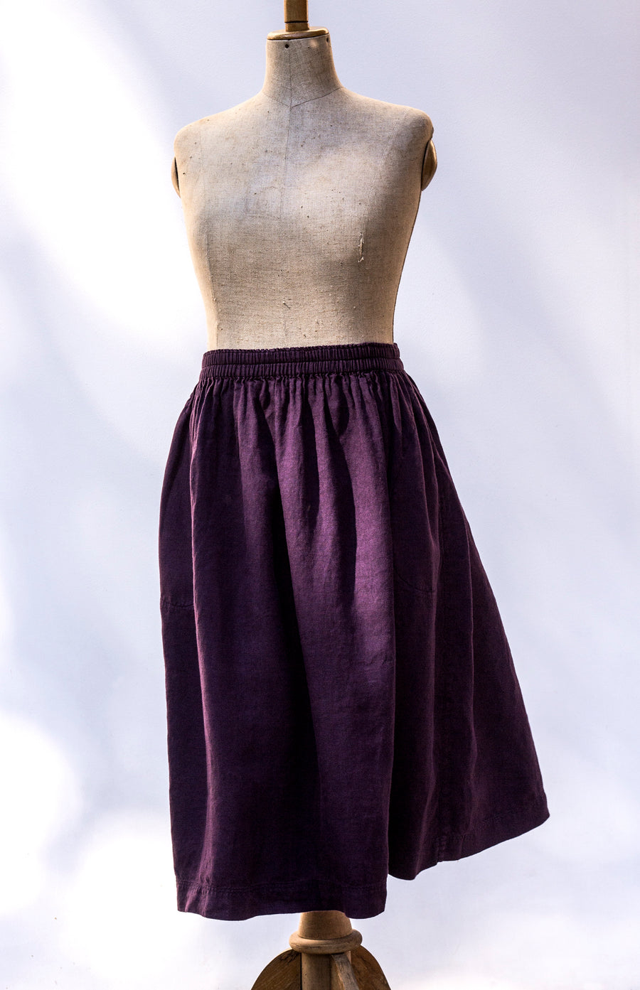 Extra jemná ZEN sukně v odstínu Shadow Purple