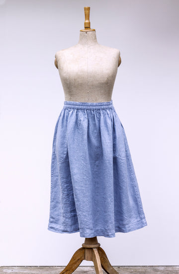 Extra jemná ZEN sukně v odstínu Kentucky Blue
