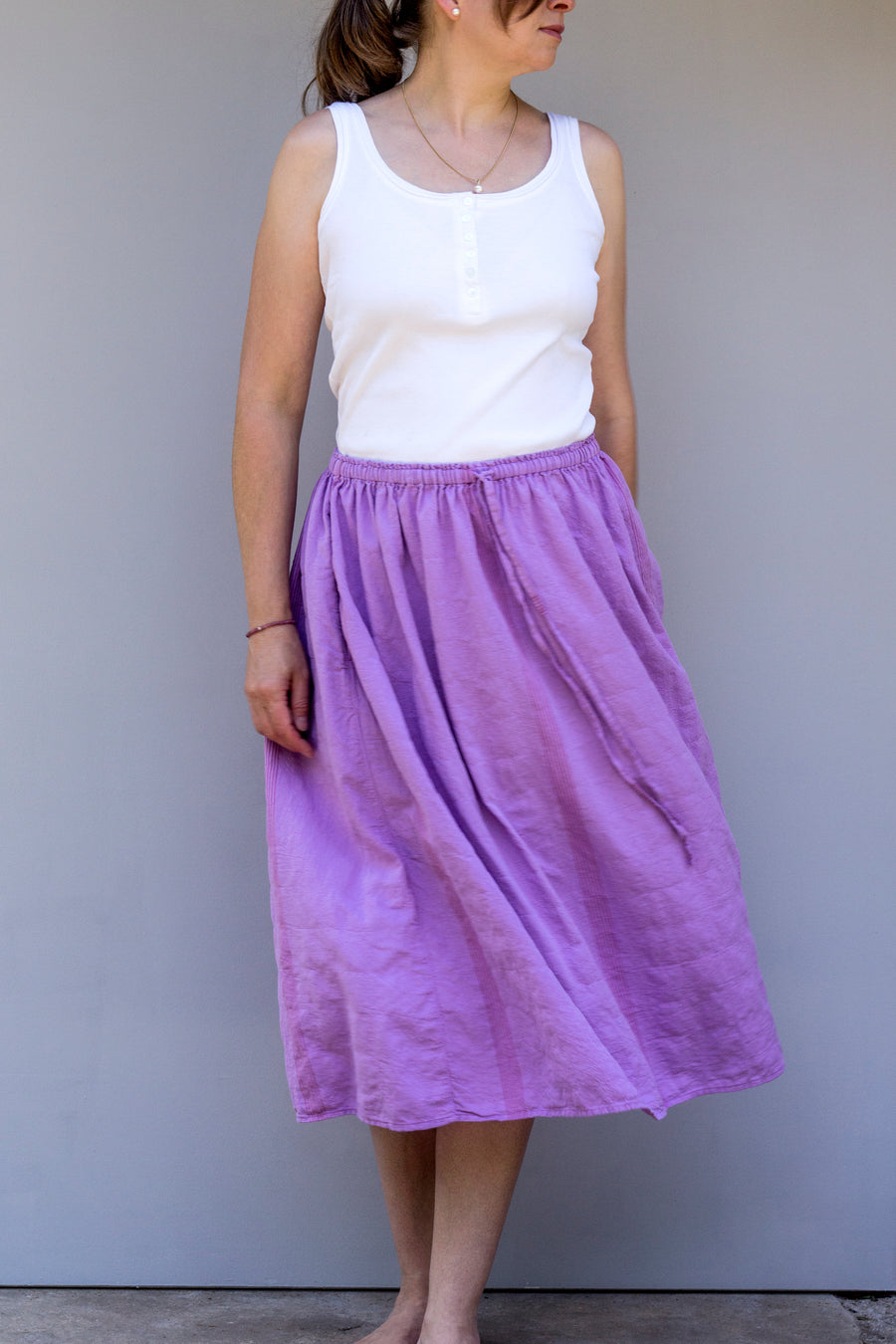 ZEN skirt in Rosebloom shade