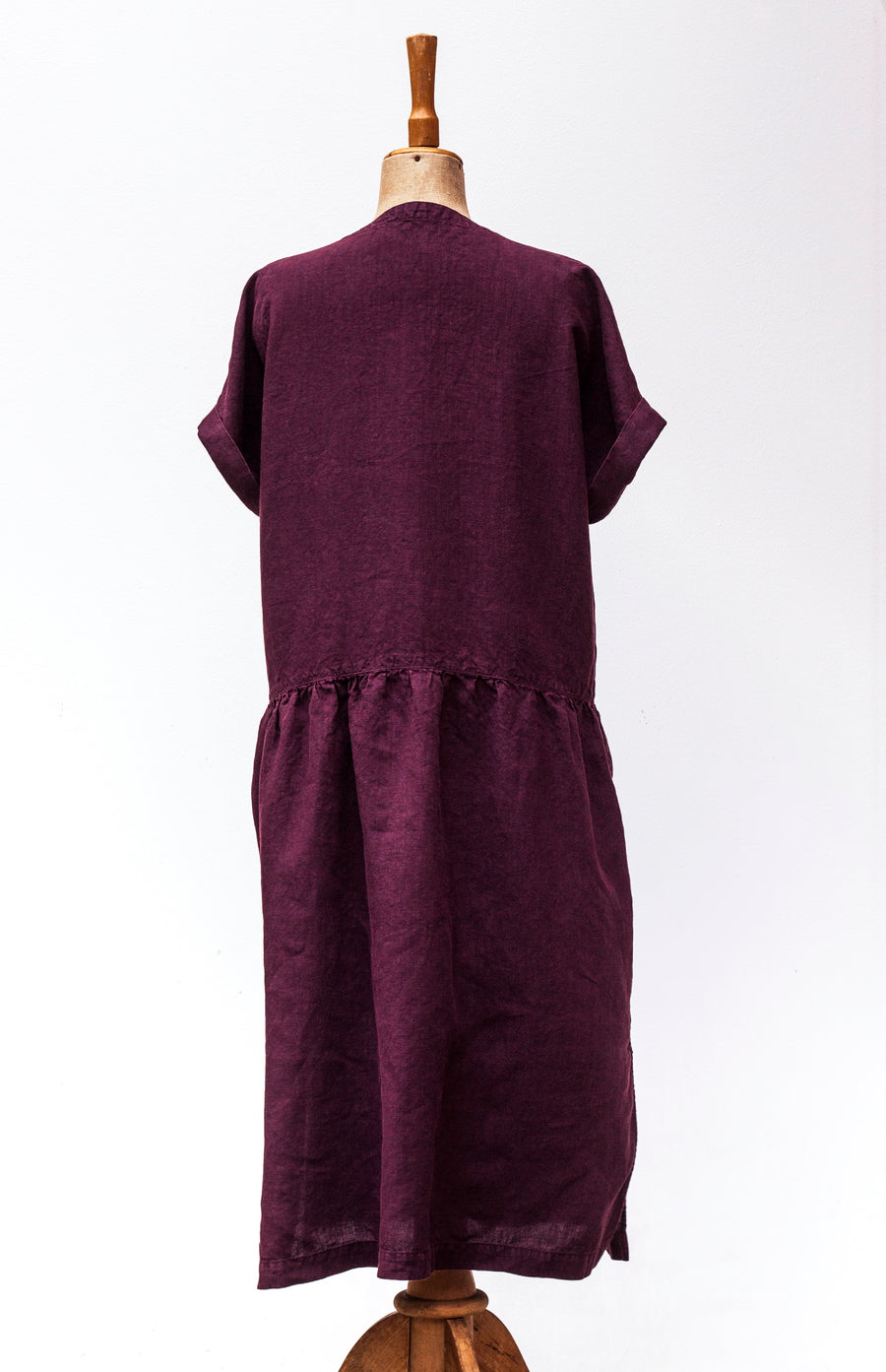 Burgundy country dress