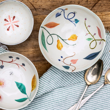 Velká porcelánová mísa na ovoce No.20