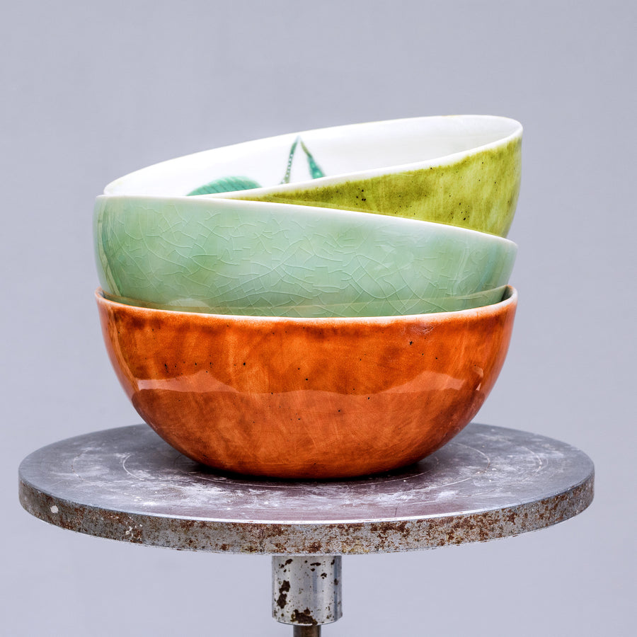 Porcelain breakfast bowl with rabbit No.31