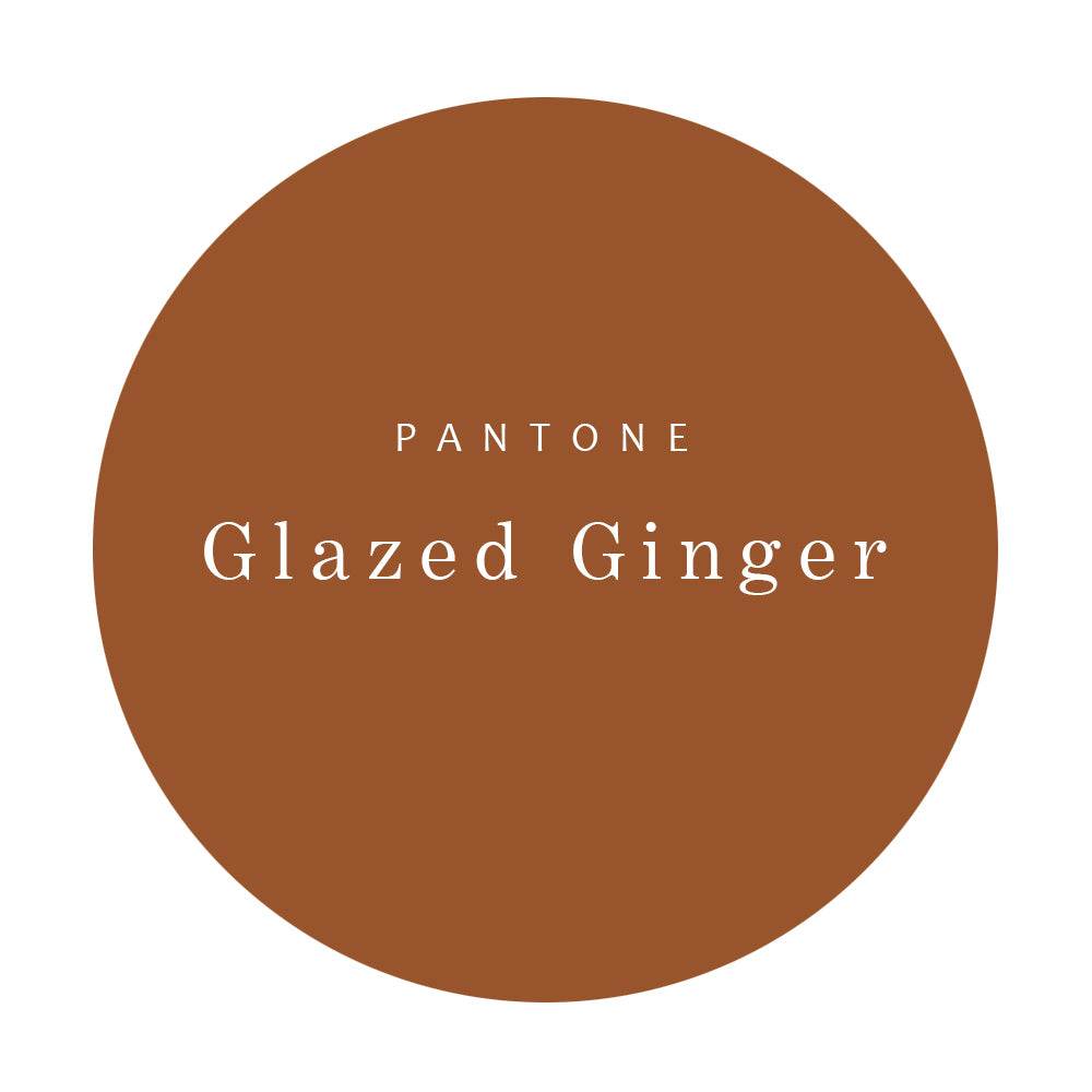 Dva lněné ubrousky s vambereckou krajkou v odstínu Glazed Ginger