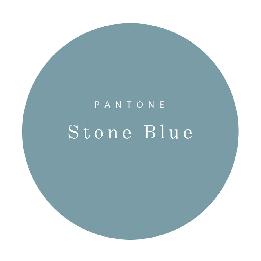 Exkluzivní lněná zástěra v odstínu Stone Blue - PREORDER