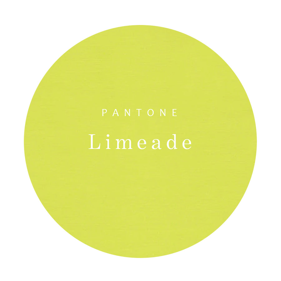 Linen "country" dress in Pantone Limeade shade - preorder