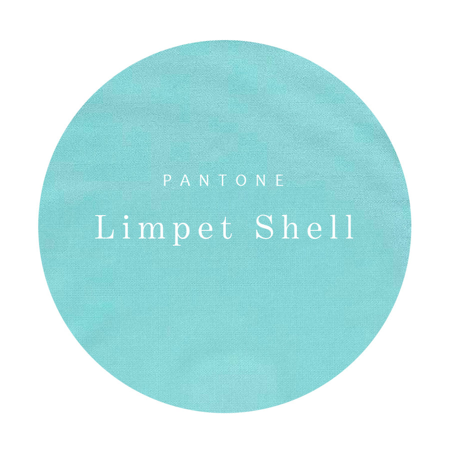 Linen "country" dress in Pantone Limpet Shell shade - preorder