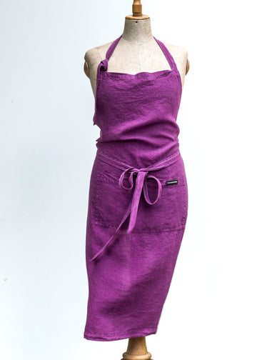 Festive linen tablecloth in the shade of Pine Grove 140x200cm