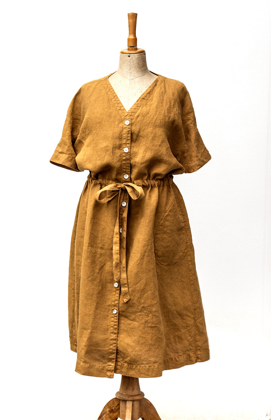 Shift dress in Wood Thrush shade / PREORDER